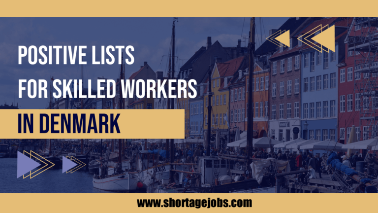 The positive list for skilled workers in Denmark