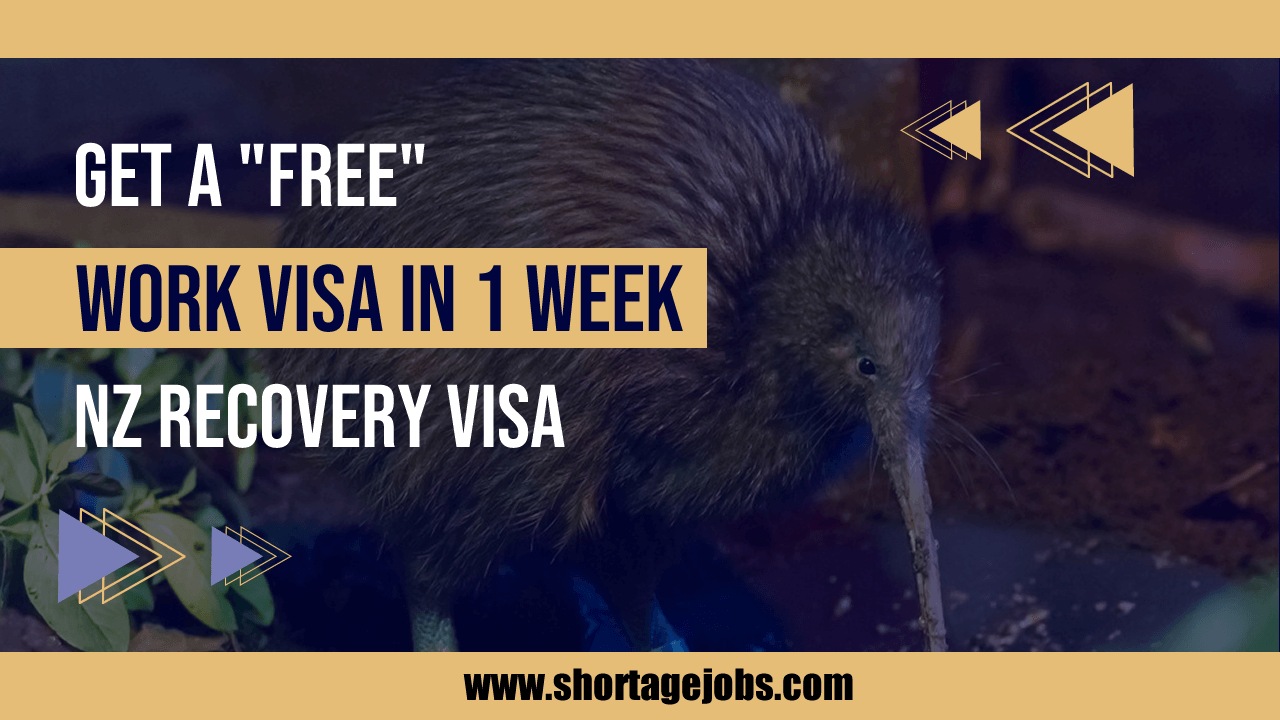 New Zealand Recovery Visa