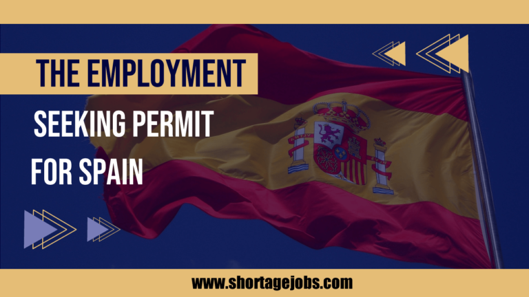 Spain employment seeking permit