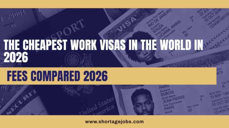 Passports and visa documents on a desk