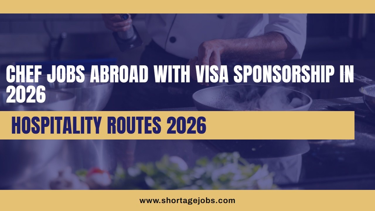 Chef Jobs Abroad With Visa Sponsorship in 2026