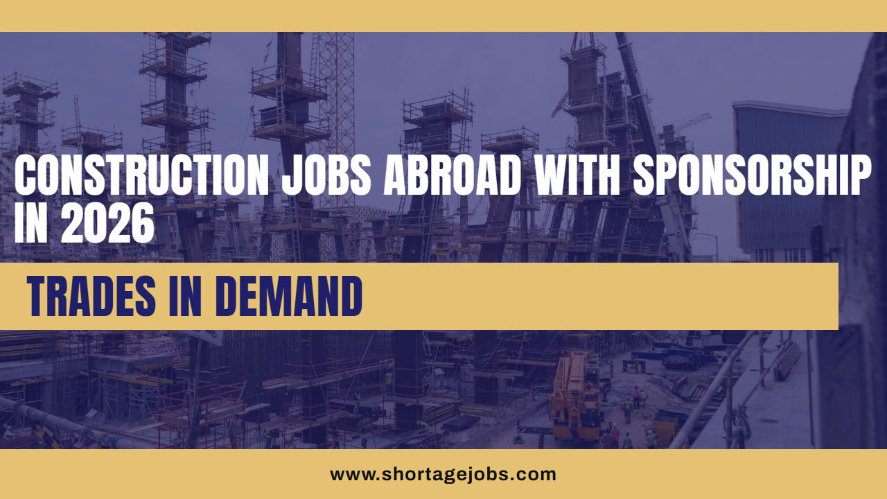 Construction Jobs Abroad With Sponsorship in 2026