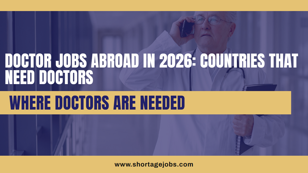 Doctor Jobs Abroad in 2026: Countries That Need Doctors