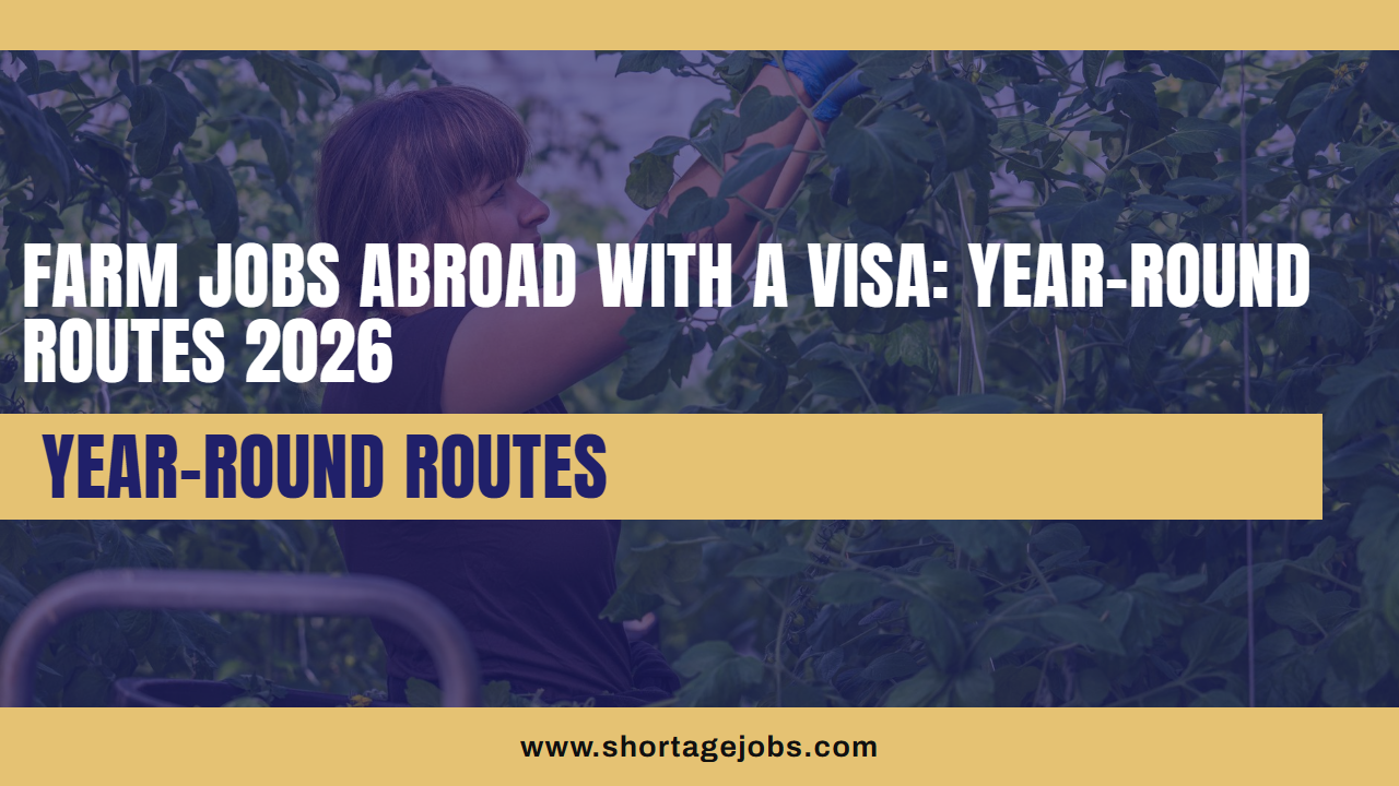 Farm Jobs Abroad With a Visa: Year-Round Routes 2026