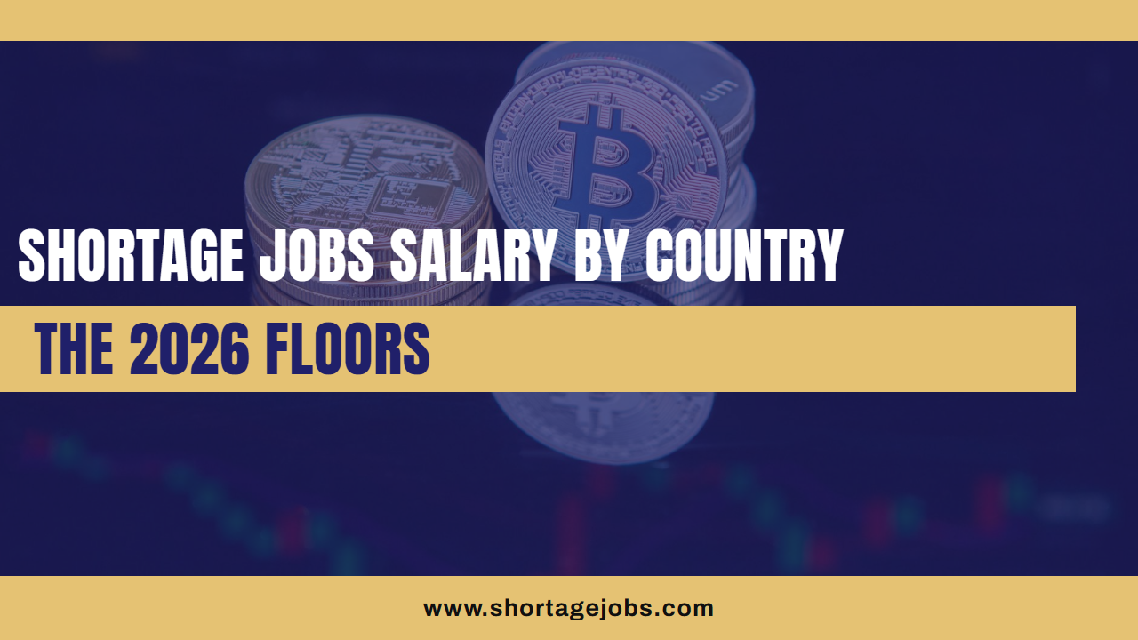 Shortage Jobs Salary by Country: The 2026 Floors