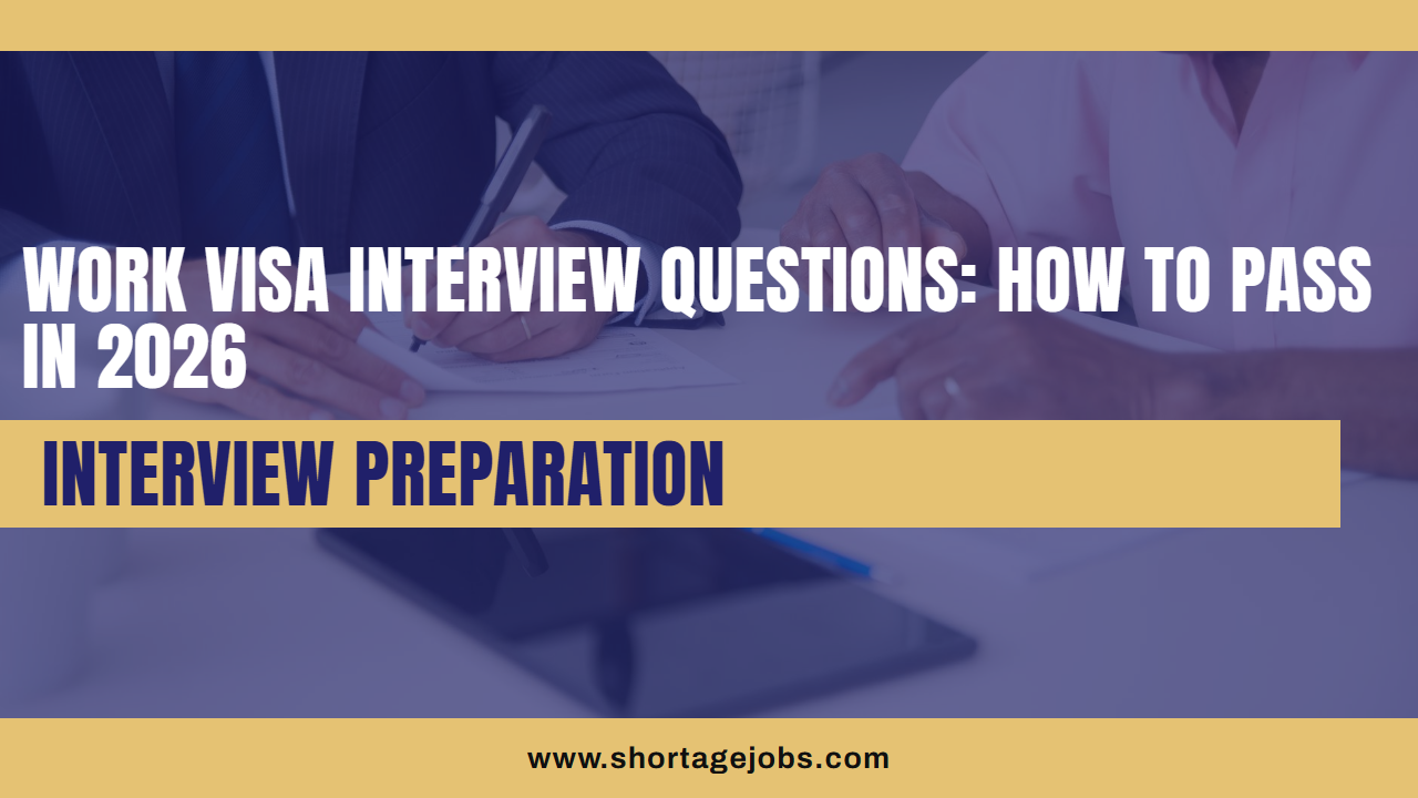 Work Visa Interview Questions: How to Pass in 2026