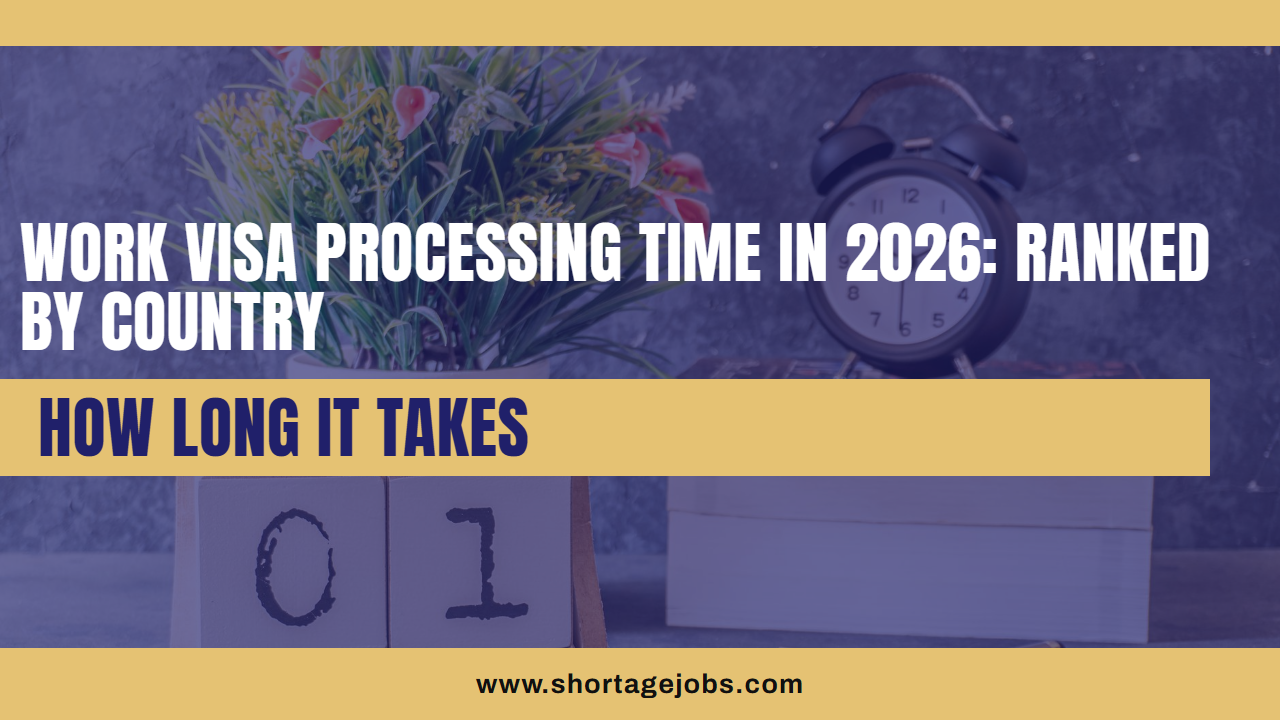 Work Visa Processing Time in 2026: Ranked by Country
